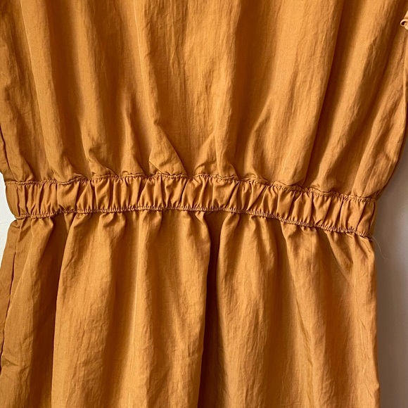 NIKE Desert Ochre Sportswear Swoosh Woven Dress NWT - Picture 14 of 16